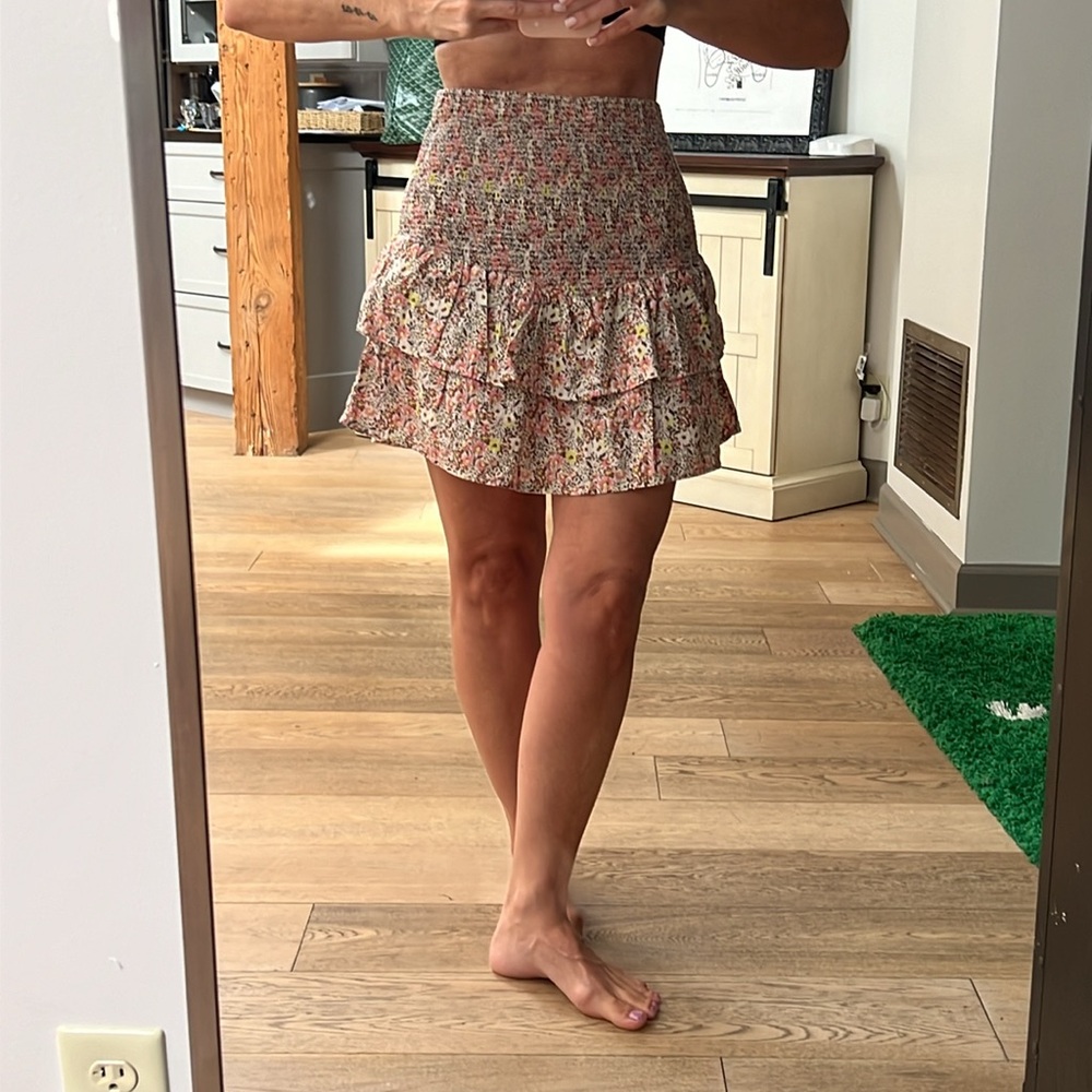 Nation LTD NWOT smocked mini skirt